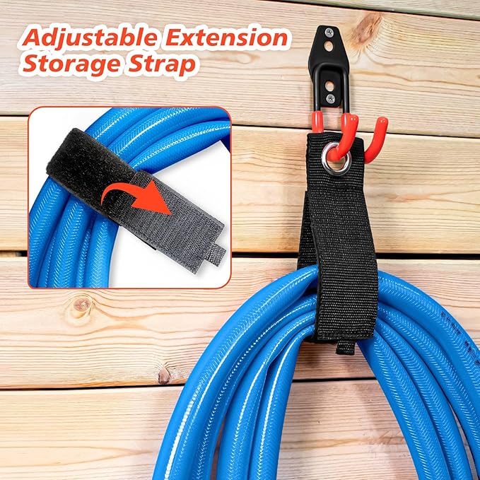 30 Pack Heavy Duty Garage Hooks,Solid Steel Wall Mount Hangers,with Anti-Slip Coating,for Hanging and Organising Ladder,Bike,Ropes,Broom,Garden,Yard and Power Tools