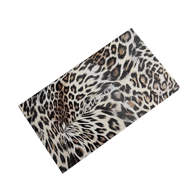 Allwon Magnetic Makeup Palette Leopard Empty Makeup Palette for Eyeshadow Lipstick Blush Powder