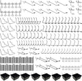 258PCS Pegboard Hooks, Pegboard Accessories Organizer Kit, Pegboard Set for Tools,1/8 and 1/4 inch Pegboard Hooks Assortment, Peg Board Hooks, Peg Board Bins, Peg Locks
