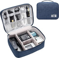 Electronics Organizer Travel Cable Organizer Bag Waterproof Portable Digital Storage Bag Electronic Accessories Case Cable Charger Organizer Case