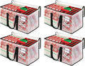BlissTotes Moving Bags, 4-Pack Storage Bags, Moving Bags Heavy Duty Extra Large, Moving Totes, Clear moving Bags, Reinforced Handles & Tag Pocket (93L)