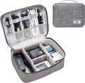 Electronics Organizer Travel Cable Organizer Bag Waterproof Portable Digital Storage Bag Electronic Accessories Case Cable Charger Organizer Case
