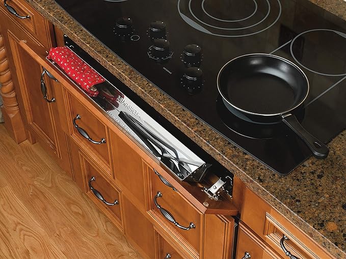 Rev-A-Shelf - 6541-22-52 - 22 in. Stainless Tip Out Sink Front Tray