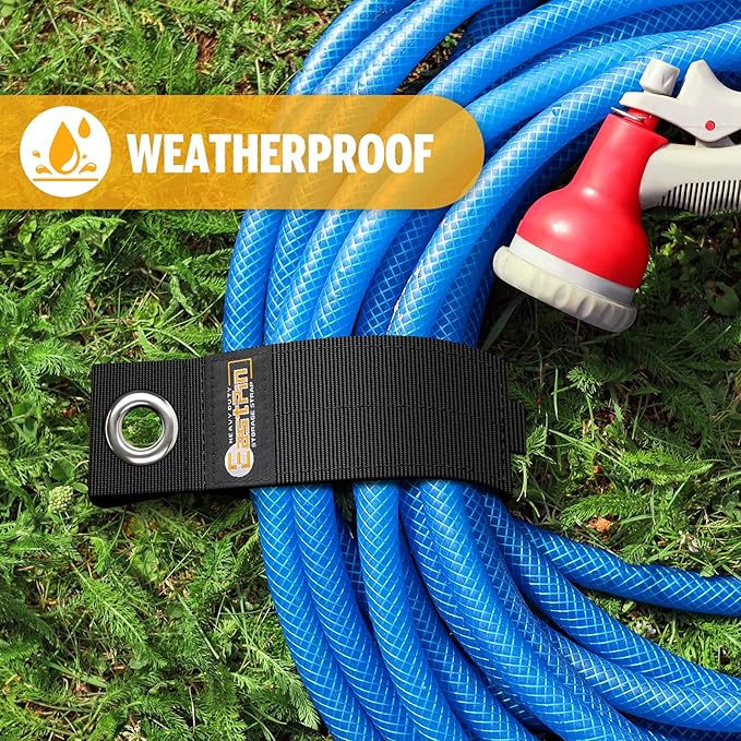 Storage Straps for Men - Extension Cord Organizer Holder, Cable Wrap Keeper, Garage Wall Organization, Stocking Stuffers and Gifts for Men Who Have Everything