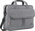 Taygeer Laptop Bag for Men, Water Resistant Crossbody Messenger Shoulder Bag for Business, Professional Premium Office Briefcase, Portable 15.6 Inch Carry On Laptop Case for Notebook/Computer, Grey